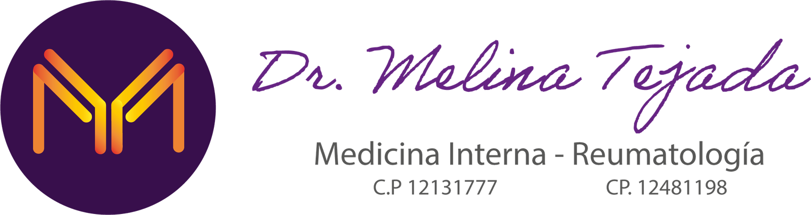 Reumatologo Melina Tejada Logo